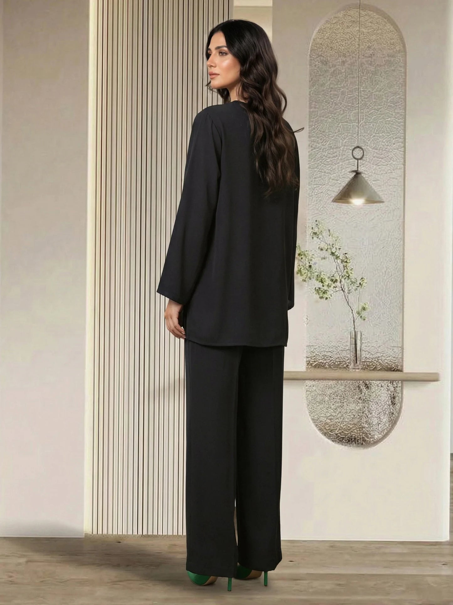 Grip Co-ord set- Embellished (Pret)