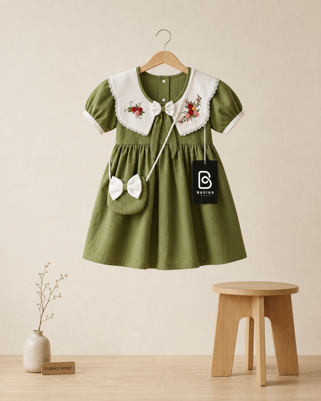 Floral Frock - 1pc